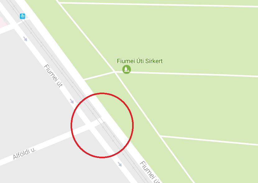 8. kerület, Alföldi u. – Fiumei út kereszteződés