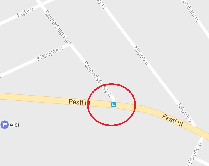17. kerület, Pesti út – Szabadság sugárút