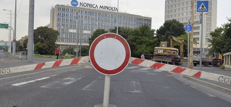 Rakpartlezárás jövő héten!