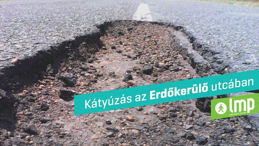 RENDHAGYÓ kátyúzás a 15. kerületi Erdőkerülő utcában! Május 25. 9 órakor