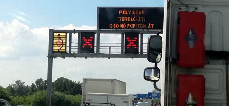 Emiatt vannak most 10 kilométeres sorok az M0-son
