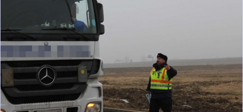Rászáll a gyorshajtókra a rendőrség