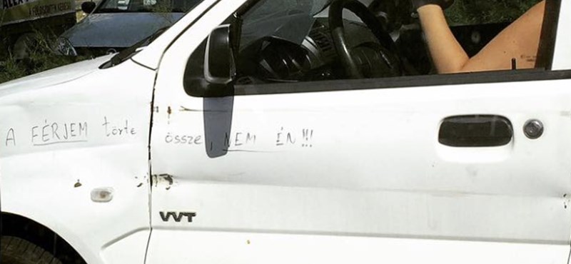 A nap fotója: a férjem törte össze, nem én!