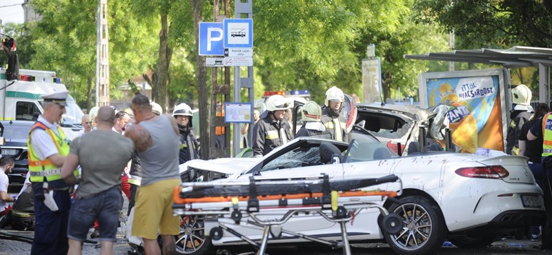 Átépítik a Dózsa György úti baleset helyszínét