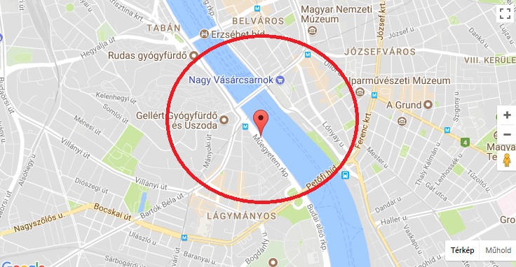 Baleset történt a Petőfi híd és a Szabadság híd között