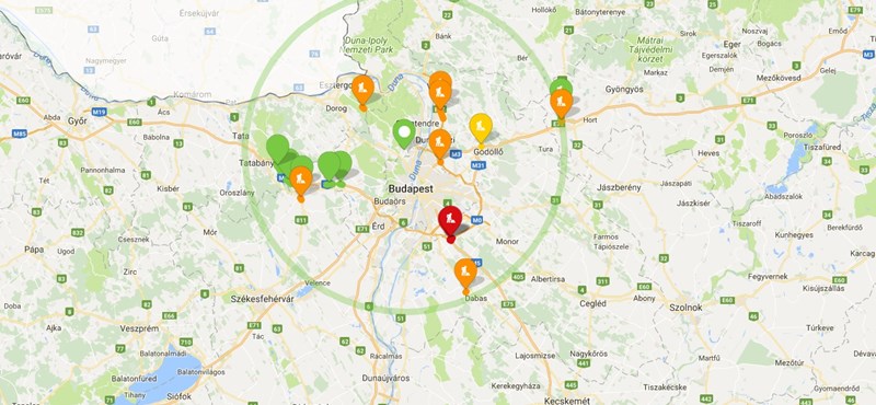 Lépésben lehet csak haladni Budapest felé több főúton