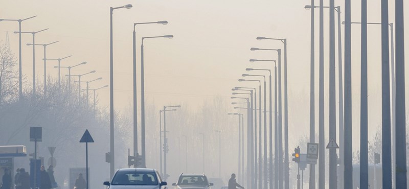 Egy figyelmeztető riasztással indult a szmogriadó szezon