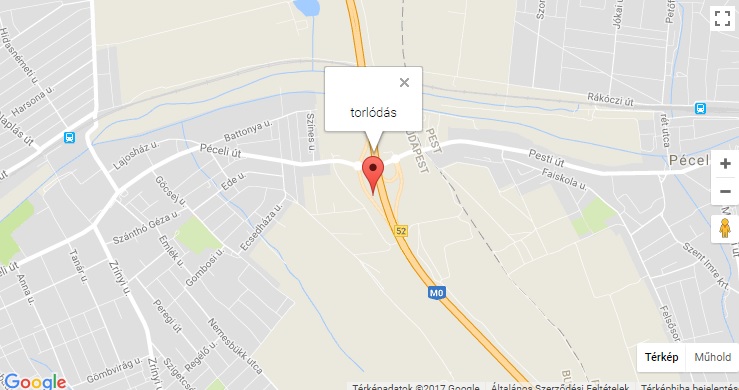 Kigyulladt autó okoz torlódást az M0 autóúton