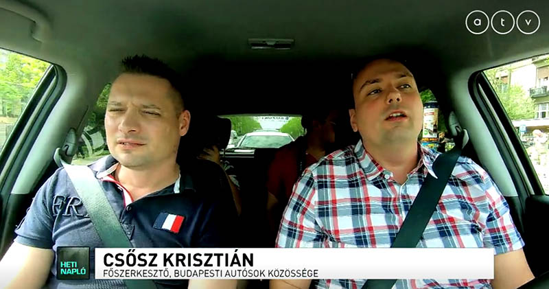 VIDEÓ: Autó, BKV, vagy Bringa / Budapesti közlekedés teszt – ATV Heti Napló – 2018.04.29