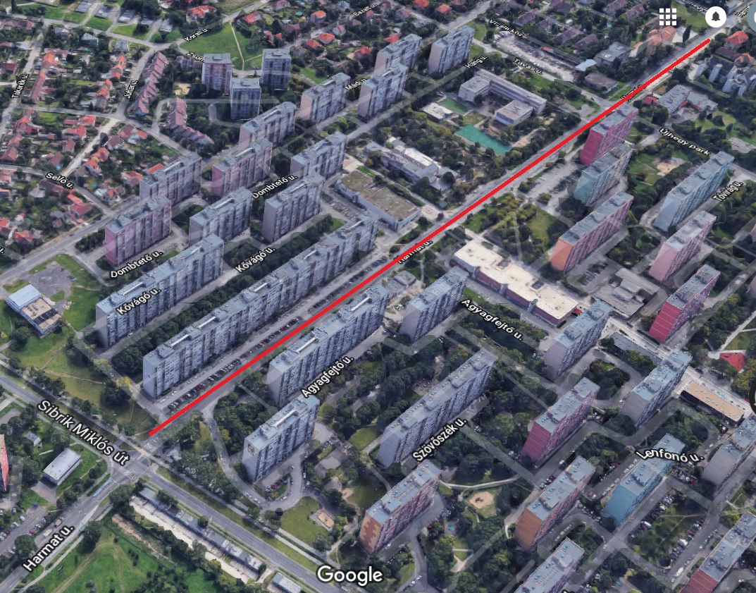 A nap kérdése: Hány éve van felmarva a Harmat utca a 10. kerületben???