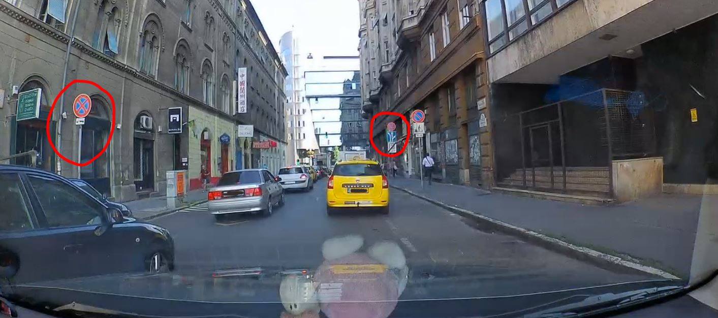 A Luther utcában, a Rákóczi úti kereszteződésnél megváltozott a sávok besorolási rendje