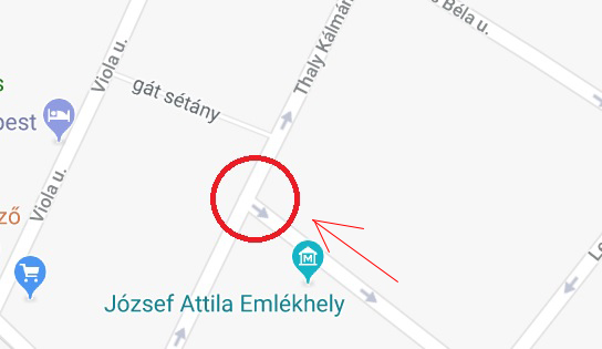 Vigyázzatok, mert a Gát utca – Thaly Kálmán jobb kezes lett a 9. kerületben