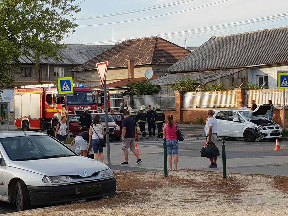 Baleset történt a 20. kerületi Vágóhíd utcában
