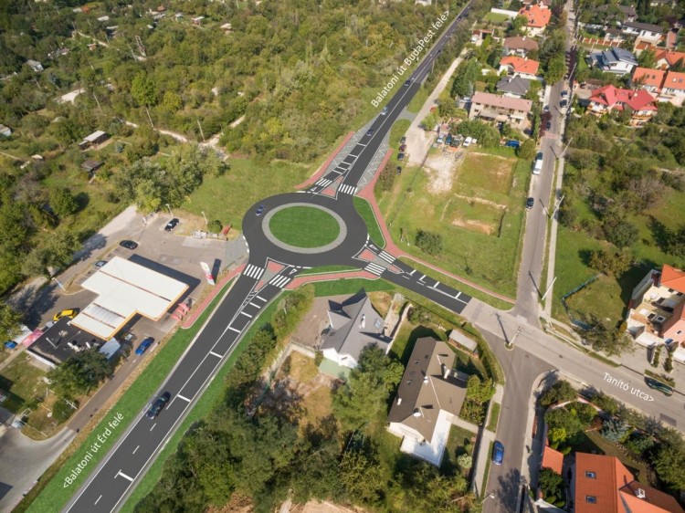 Két új körforgalmat kap a 7-es út budafoki szakasza