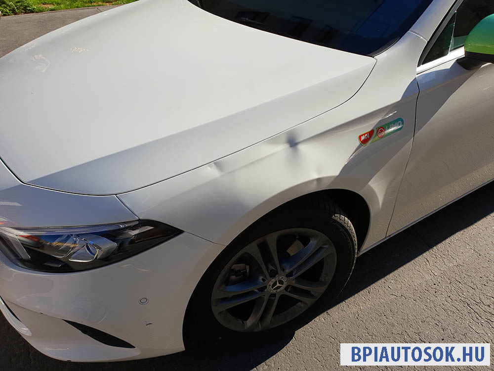VIDEÓ: 48 óra alatt leamortizálta valaki a MOL Limo A-Mercijét. Mercedesz A 200 teszt