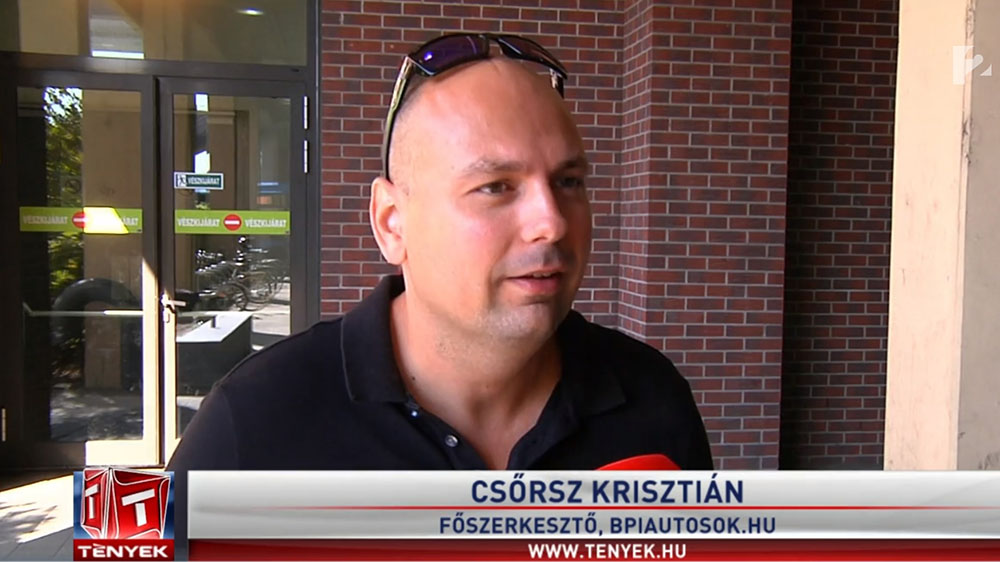 A piroson való áthajtásról beszél alapítónk a TV2 Tényekben