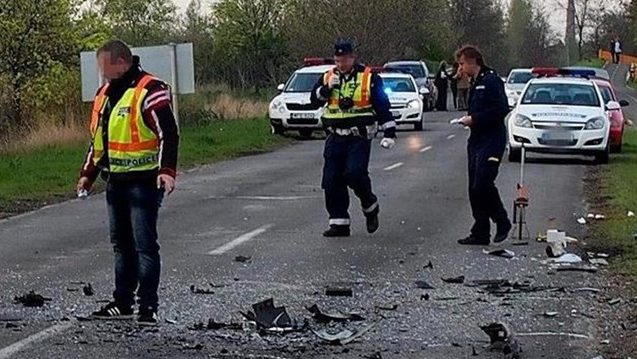 Elaludt a német sofőr: videón a zsédényi frontális baleset előtti pillanatok