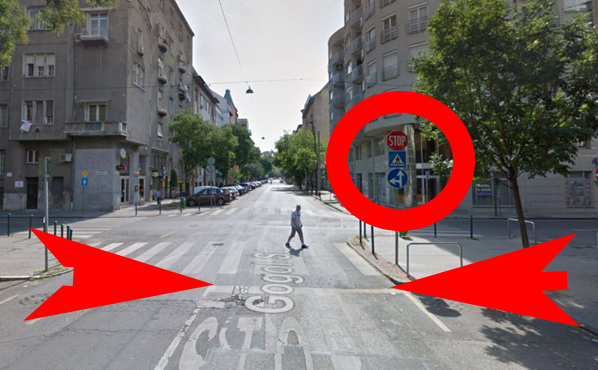 A STOP tábla és az a bizonyos vonal, ami tök felesleges