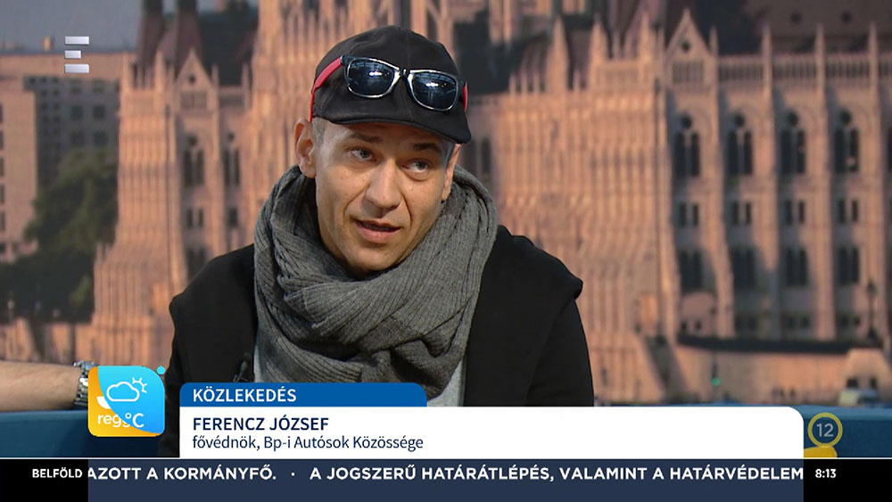VIDEÓ: Alapítónk és Fittikém volt vendég az Echo TV reggeli műsorában