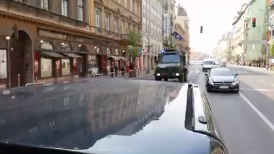 Videó – Már feloldották a zárást a BAH-csomópontnál, újraindult a forgalom