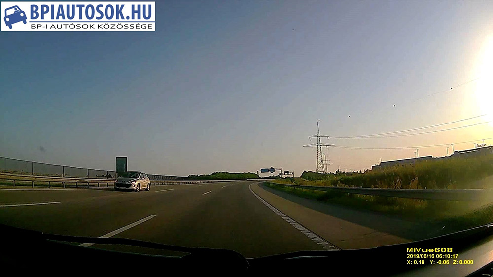 VIDEÓ: M0-ás – Újabb ámokfutó száguldott szembe a forgalommal