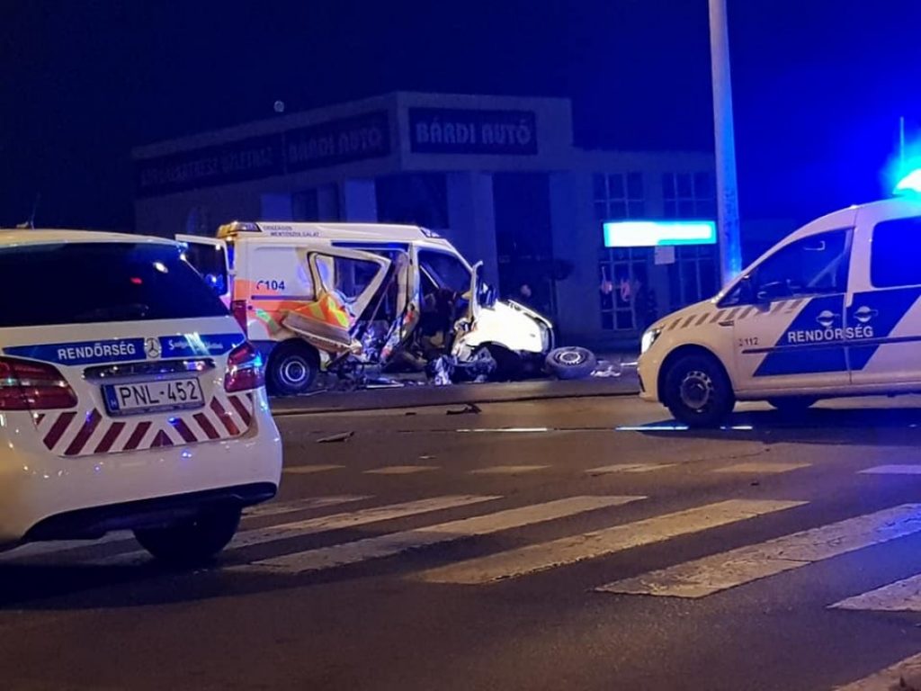 Részletek derültek ki a nyíregyházi mentőbalesetről