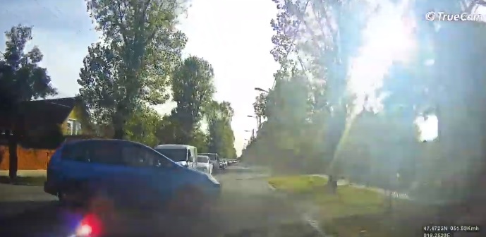 Videó – Erre lehetetlen volt felkészülni – Ezért tartsd be a sebességhatárt és koncentrálj maximálisan a vezetésre