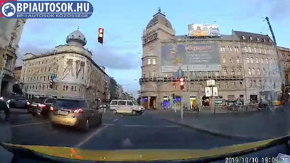 VIDEÓ: Taxis olvasónk kerékpárossal való „találkozása” a Blahán