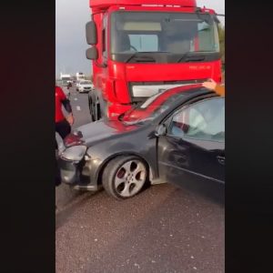 Videó – Haver, egy autóst tolsz magad előtt, nem veszed észre?
