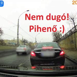 Bűnös vagyok, mert 50-nel mentem. Ő rámtapadt, elémvágott, majd rádudáltam