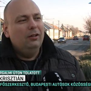 Riport: Balesetveszélyesen tolatott gyorsforgalmi úton. Nincs elfogadható indok!
