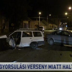 VIDEÓ: Tragédia lett egy illegális gyorsulási verseny vége – A vétlen autós halt meg
