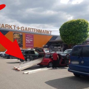 VIDEÓ: Komolyan gondolta az osztrák sofőr, hogy elviszi. Lekapcsolták!