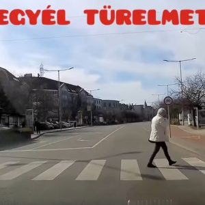 VIDEÓ: Az igazi lúzer, aki megelőzte gyalogátkelőn a pofátlan(tan)ítót