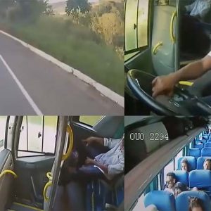 VIDEÓ: Rezzenéstelen arccal mentette meg sok-sok ember életét a hős buszsofőr