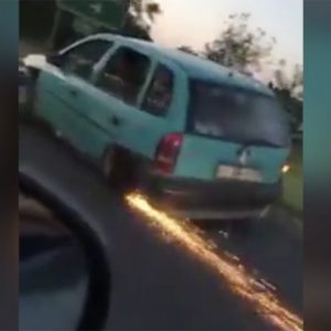 VIDEÓ: Volt baj Mátészalkán a műszaki állapottal
