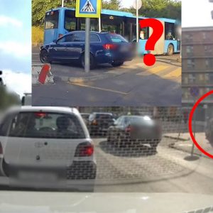 VIDEÓ: A dugókerülés legpofátlanabb mesterei, akik szinte semmitől sem riadnak vissza