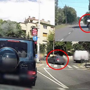 VIDEÓ: A 12. kerületi „megintbéemwés” és egy „vallásos bringás” mutatványa. Ennyire nem járműfüggő a probléma