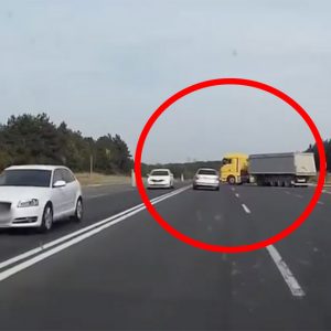 VIDEÓ: Ez nem Oroszország, csak a 8-as főút