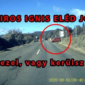 VIDEÓ: Kijött az Ignis olvasónk elé. Egy másodperce volt döntést hozni