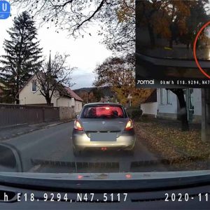 VIDEÓ: Az Audis és az instant karma Budakeszin