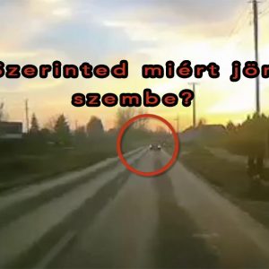 VIDEÓ: Ilyen okból még nem láttunk rossz sávban haladó autóst. Döbbenet…