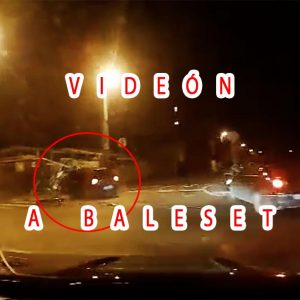 Videón egy kőbányai baleset. A STOP-nál jobb lett volna szabályosan megállni
