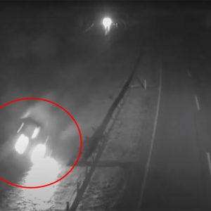 VIDEÓ: Elképesztő, amit az M0-son rögzített a Közút kamerája