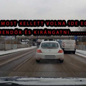 VIDEÓ: Őt ezek az útviszonyok sem tartották vissza semmitől