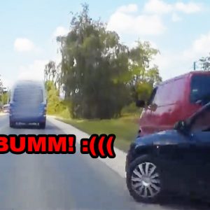 VIDEÓ: Egy régi, dédelgetett Golf elé kanyarodtak Pomázon :(