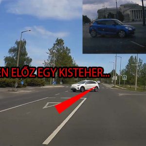 VIDEÓ: Ők nem tartották fontosnak a KRESZ-t. Csak a szerencse segíthetett