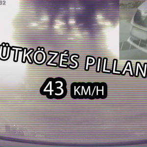MEGMUTATTA SAJÁT FELVÉTELÉT: Ennyire kell „állat” módjára vezetni, hogy elnézz egy STOP táblát és balesetet okozz