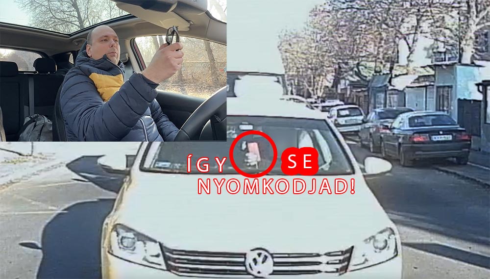 VIDEÓ: Így SE nyomkodjad vezetés közben