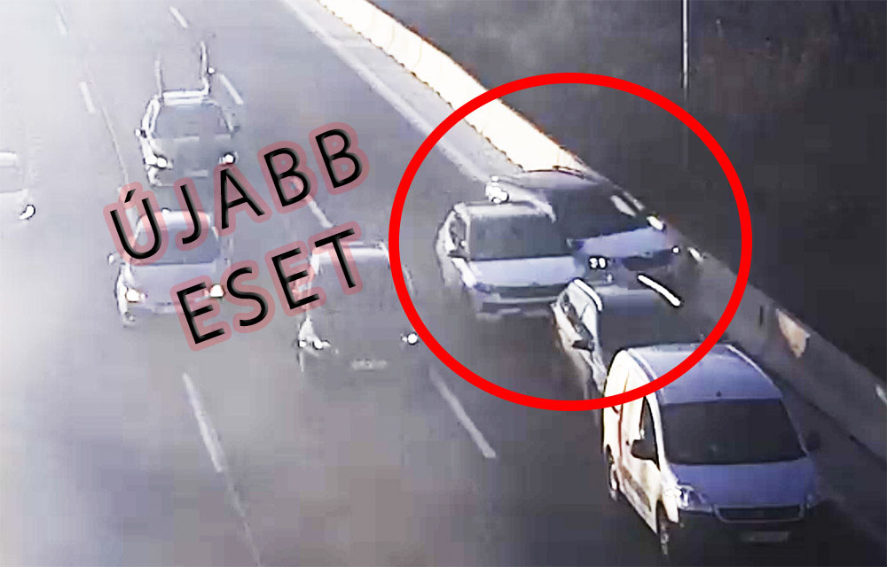 Büntetőfékezés miatt közel 10 kilométeres torlódás alakult ki nemrég az M7-esen